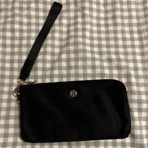 Lululemon Athletica Black Wristlet